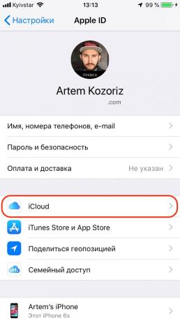 Cómo transferir datos desde el iPhone a iPhone: hacer una copia de seguridad de iCloud