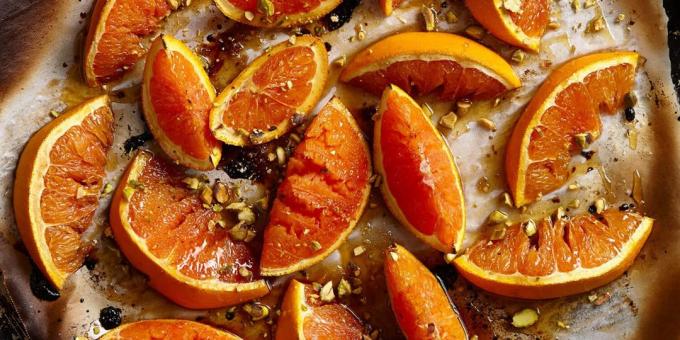 Simples deliciosos postres horneados: Naranjas