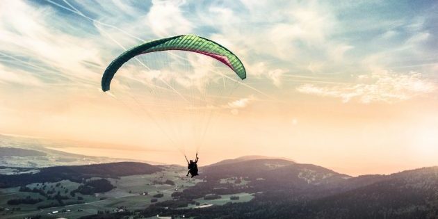 que hacer antes de morir: paracaídas
