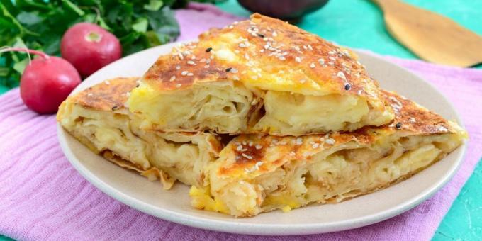 Burek con queso lavash