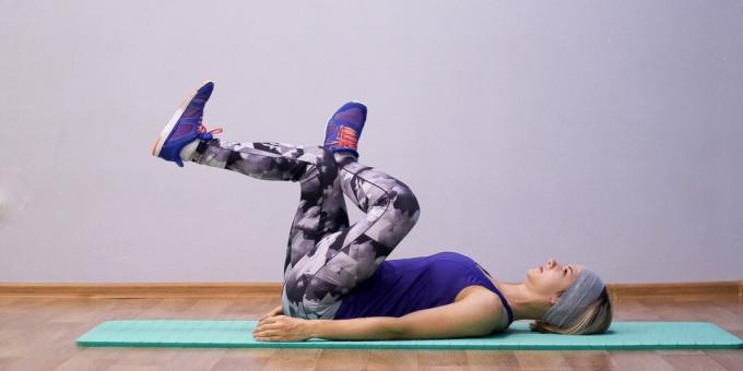 Ejercicios simples de yoga: postura del ojal