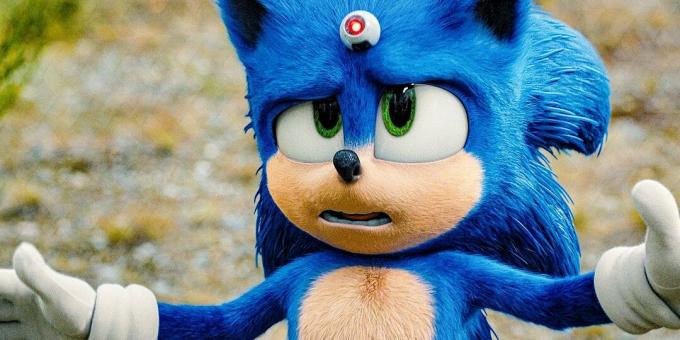 La película "Sonic en el cine"