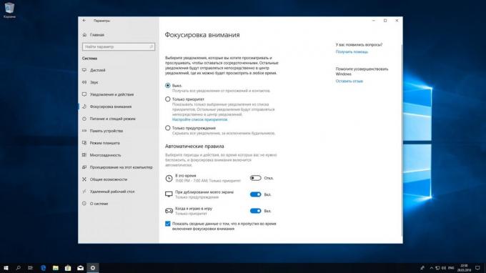 Windows 10 Redstone 4: Enfoque