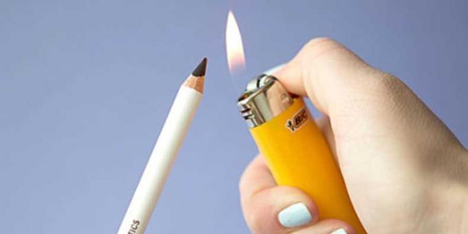 Secretos de belleza: calefacción lápiz