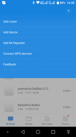 MiWiFi Router: Dispositivos Agregando