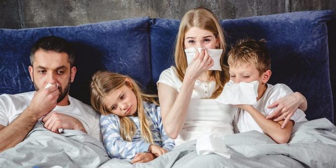 Protección de los resfriados y la gripe