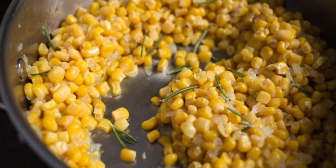 plato de maíz: maíz