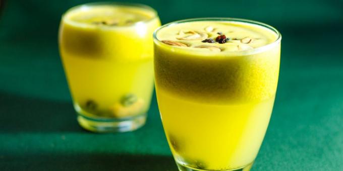 zumos naturales recetas: zumo de naranja y piña con jengibre