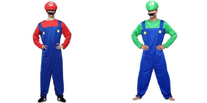 trajes de Navidad para adultos: Mario