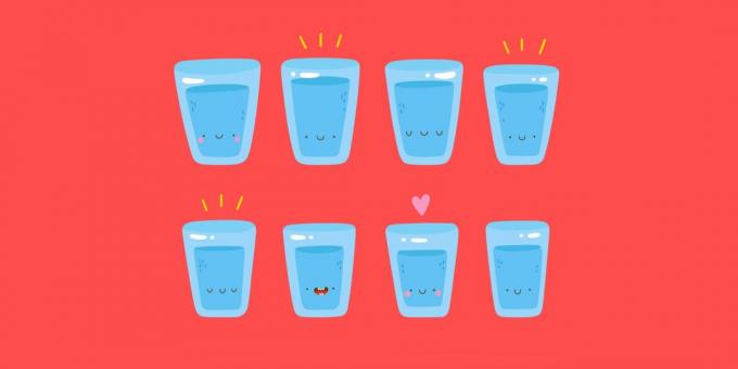 ¿Por qué no es necesario beber 8 vasos de agua al día