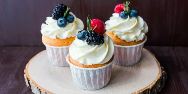 Cupcakes con requesón: una receta sencilla