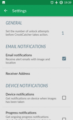 CrookCatcher para Android sabe que está tratando de eludir la protección de su teléfono inteligente