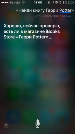 comando de Siri: búsqueda de libros