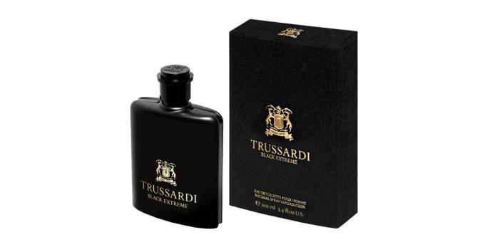 fragancia negro extrema por Trussardi