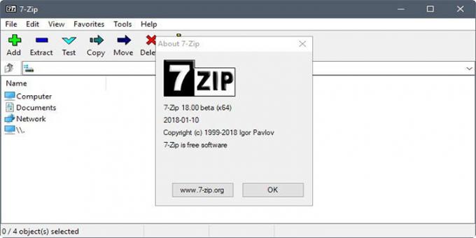 7zip - un programa gratuito para crear y extraer archivos