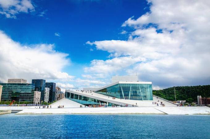 arquitectura europea: Opera House en Oslo