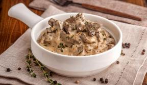 Stroganoff de ternera clásico