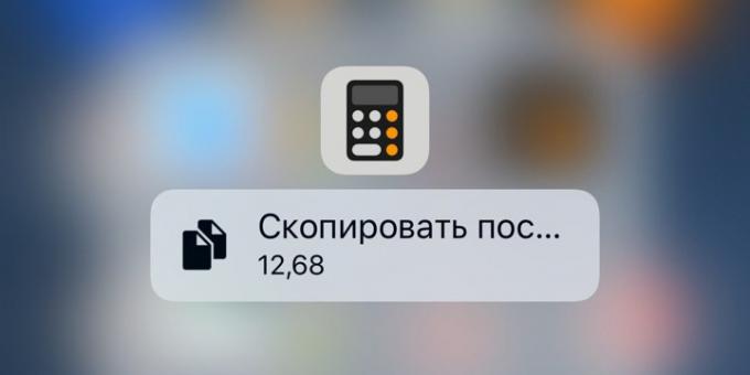calculadora iPhone en la pantalla multitarea