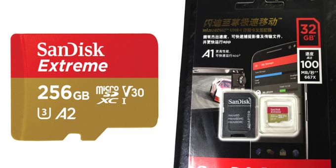 Tarjetas de memoria SanDisk