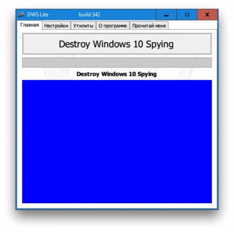 Destruye Windows 10 espionaje principal