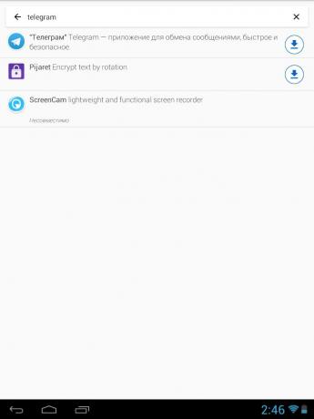 Como instalar Telegrama en Android: F-Droid