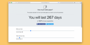 ¿Cuánto papel higiénico necesitas para la cuarentena?