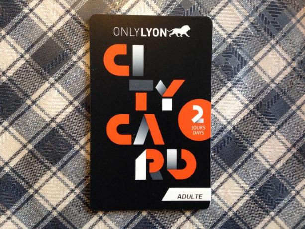 Tarjeta de la Ciudad: Lyon