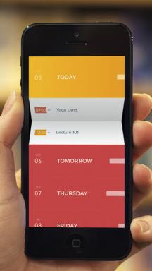 Peek Calendario - un calendario sencillo para iOS con características muy interesantes