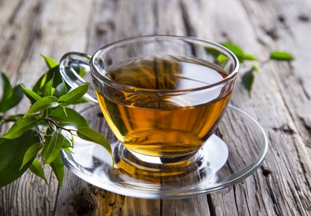 alimentos quema de grasa: el té verde