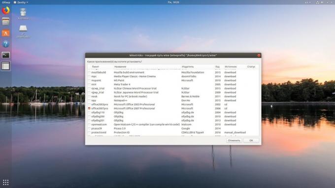 Winetricks ayuda instalar un programa de Windows en Linux