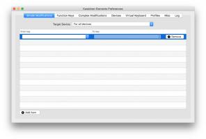 Mosquetón-Elements - macOS teclado mapper