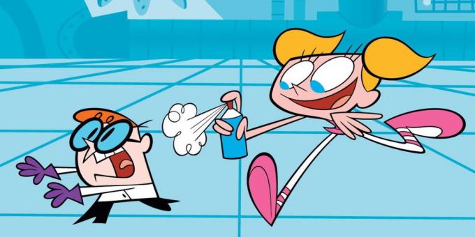 Serie animada de los 90: "El laboratorio de Dexter"