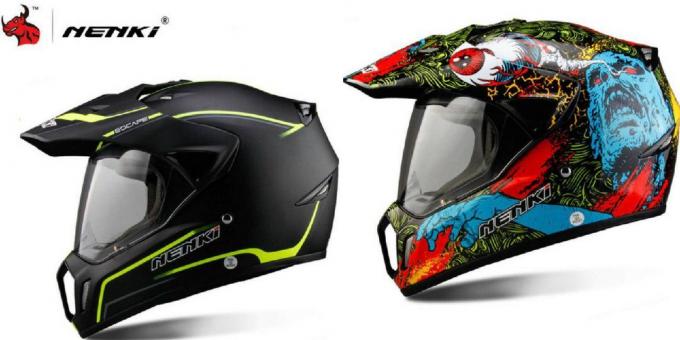 casco de motocicleta