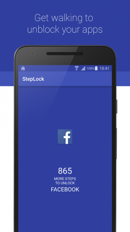 StepLock: paseo y la aplicación de desbloqueo