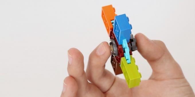 cómo hacer una ruleta de Lego