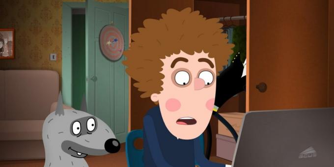 Cómo poner en cuarentena con un niño: la serie animada "Las aventuras de Petit y el lobo"