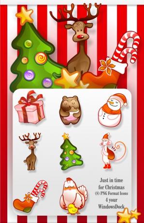 Muelle de Navidad iconos por chicho21net