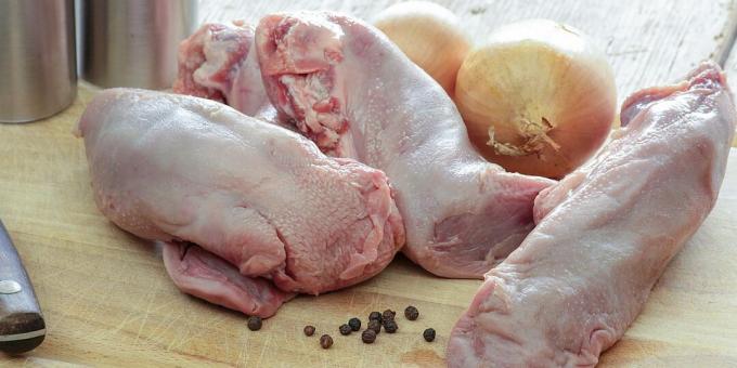 Cómo y cuánto cocinar la lengua de cerdo: lengua de cerdo fresca