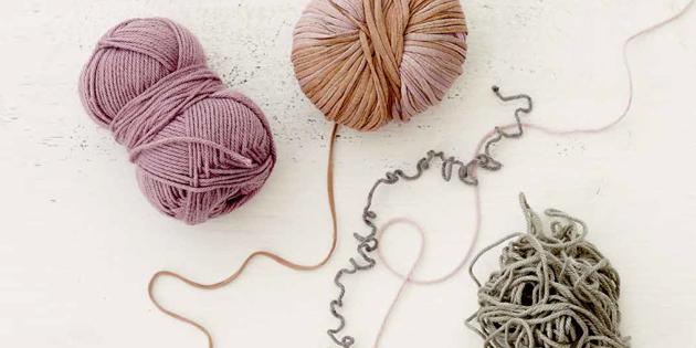 ¿Cómo aprender a tejer: La elección del hilo