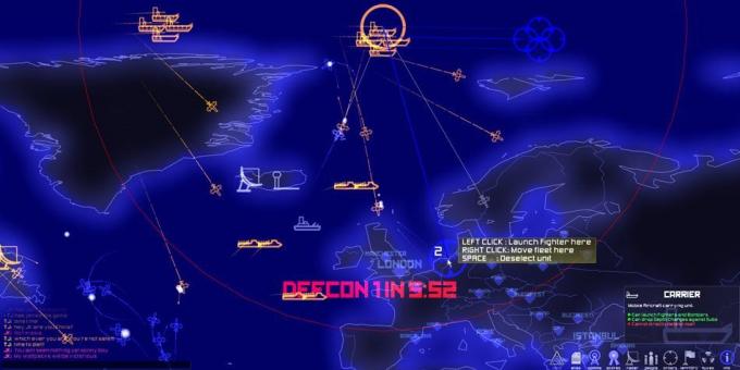 Juegos sobre la guerra: DEFCON