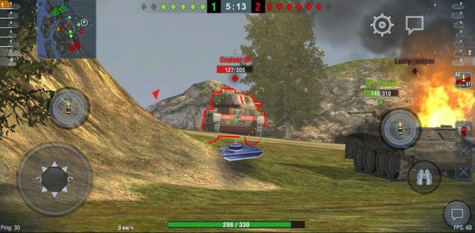 Rendimiento al jugar World of Tanks: Blitz