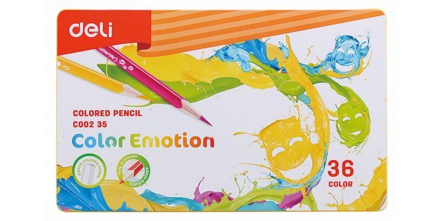 ¿Qué regalar a un amigo en el Año Nuevo un conjunto de lápices