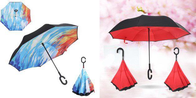 paraguas inusual