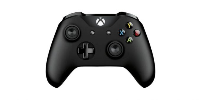 Uno controlador de Xbox gamepad Microsoft