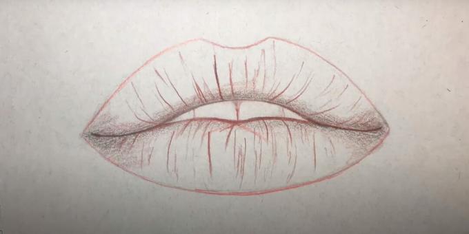 Cómo pintar labios: delinea la imagen y muestra la textura