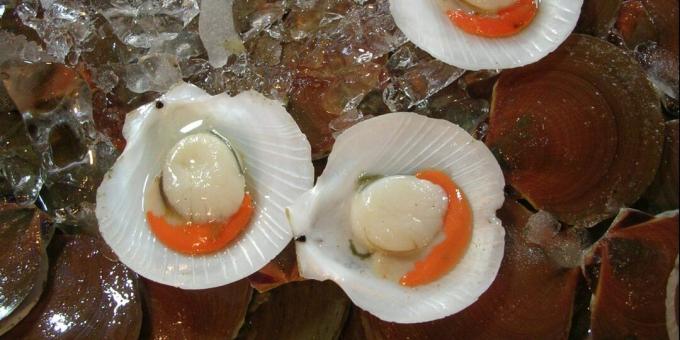 Alimentos que contienen hierro: ostras, mejillones y otros mariscos
