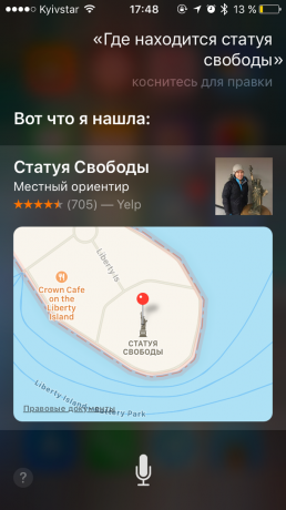 Siri comandos navegación
