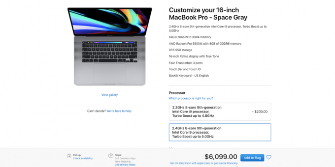 Apple ha lanzado una nueva de 16 pulgadas MacBook Pro: un mejor rendimiento por el mismo dinero