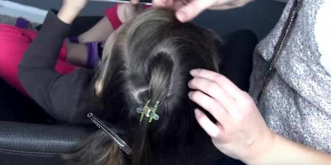 Nuevos cortes de pelo para las chicas: dividir el cabello