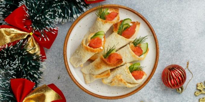 Sándwiches con pescado rojo de una nueva manera